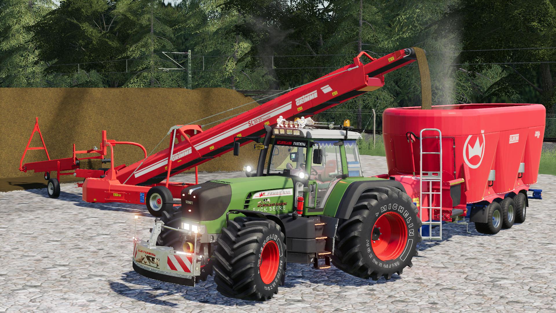 Fendt 900 Tms Vario Gld Team Met Rook V10 Fs19 Farming Simulator 19 Mod Fs19 Mod 1770