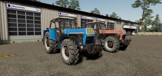 Case Ih 235 Lawn Tractor And Car Hauler Mod Pack V20 Fs19 Farming Simulator 19 Mod Fs19 Mod 1698