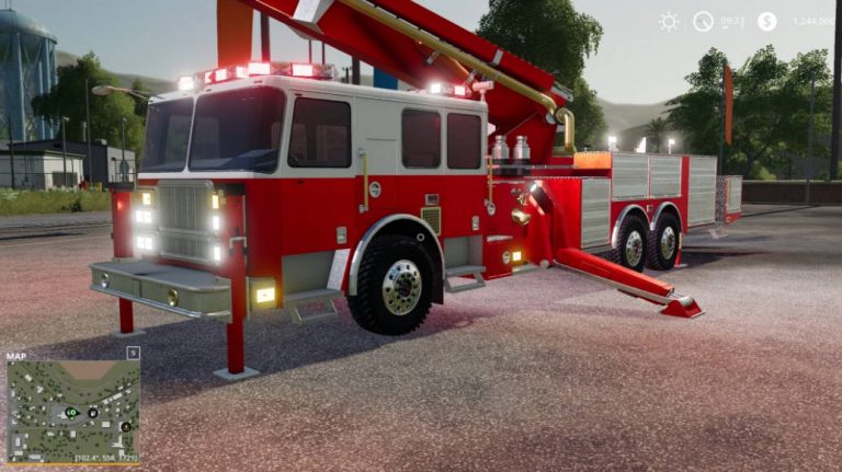 fire truck mod fs19