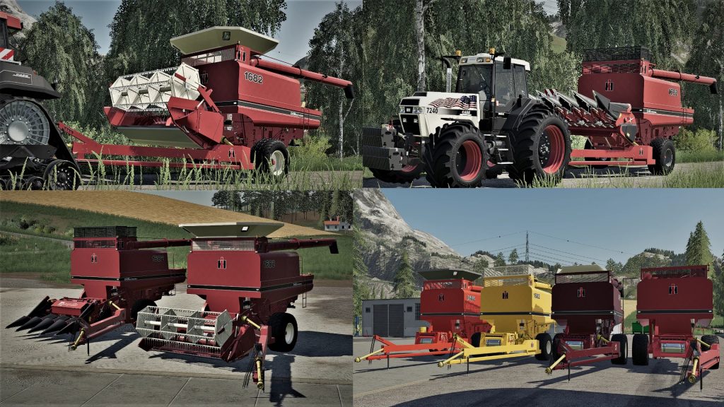 Ihc International Harvester Company Pulltype Combine V10 Fs19 Fs22 Mod Download 9425