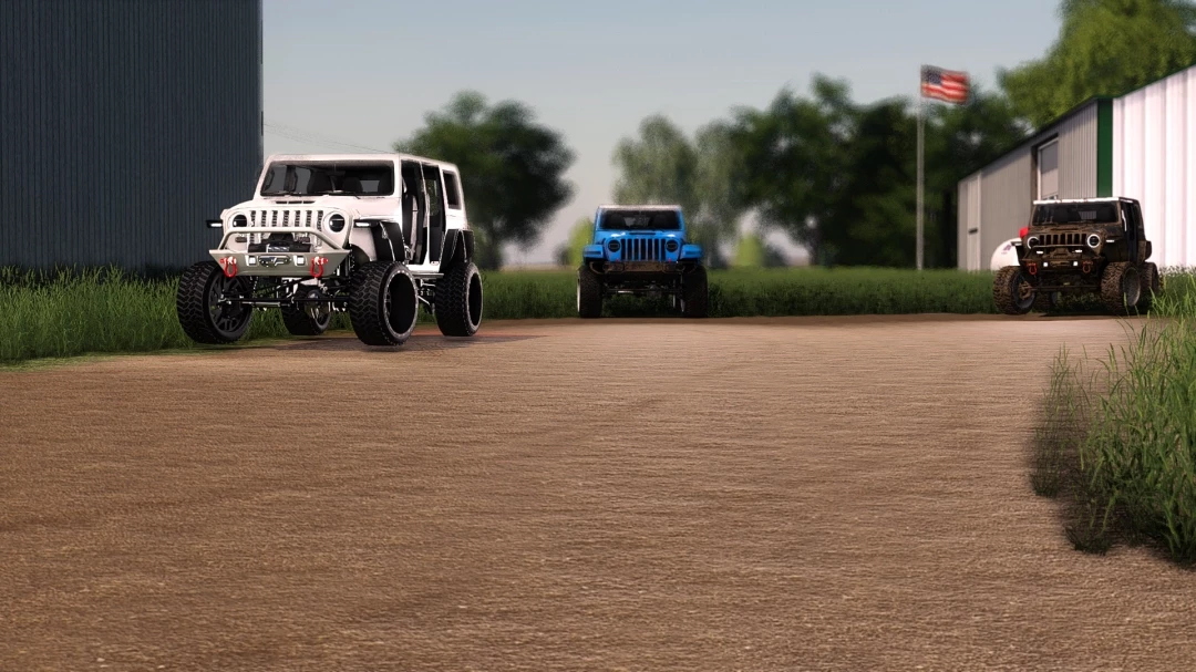 2021 Jeep Wrangler Unlimited V1 0 Fs19 Farming Simulator 19 Mod Fs19 Mod