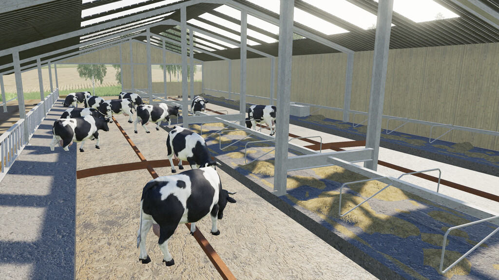 Indoor British Cow Barn V10 Fs19 Farming Simulator 19 Mod Fs19 Mod 6447