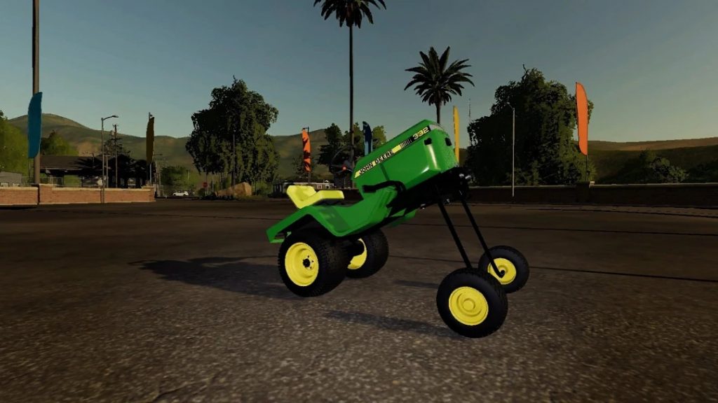 Squatted Lawn Mower V10 Fs19 Farming Simulator 19 Mod Fs19 Mod 5540