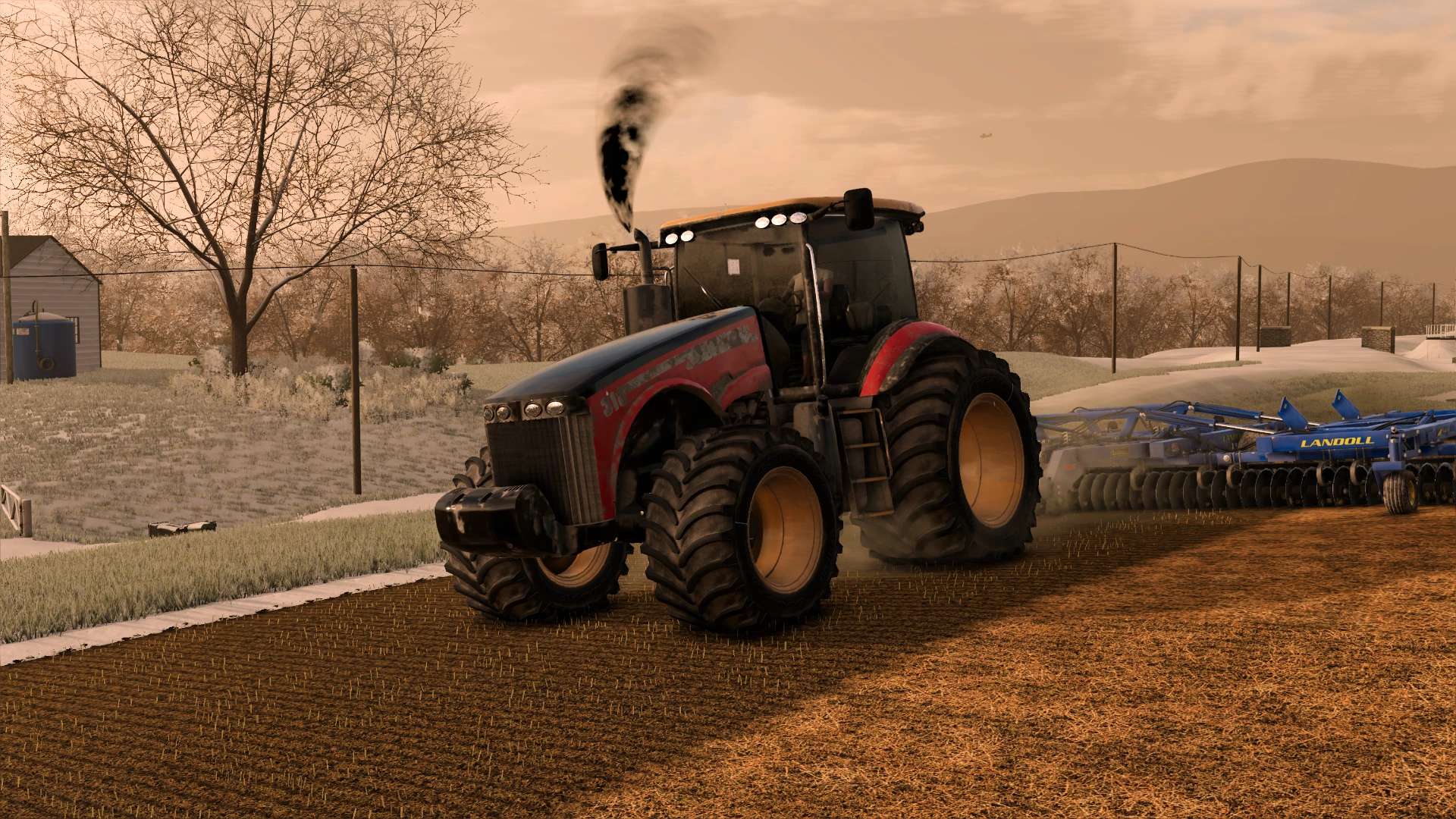 Нельзя сложить с инструментом присоединенном к шарниру farming simulator 2022