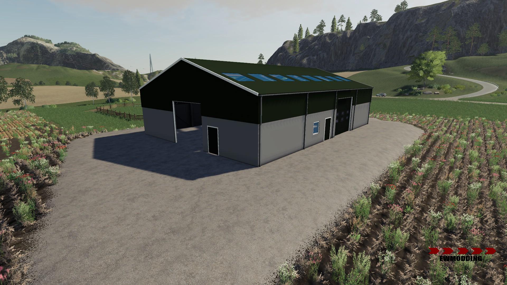 Dutch shed pack v1.3 FS19 | Farming Simulator 19 Mod | FS19 mod