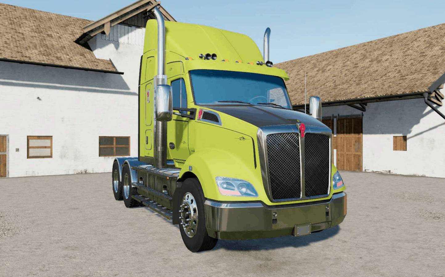 Kenworth T610 Aero Roof Sleeper V1.0 FS19 - Farming Simulator 19 Mod ...