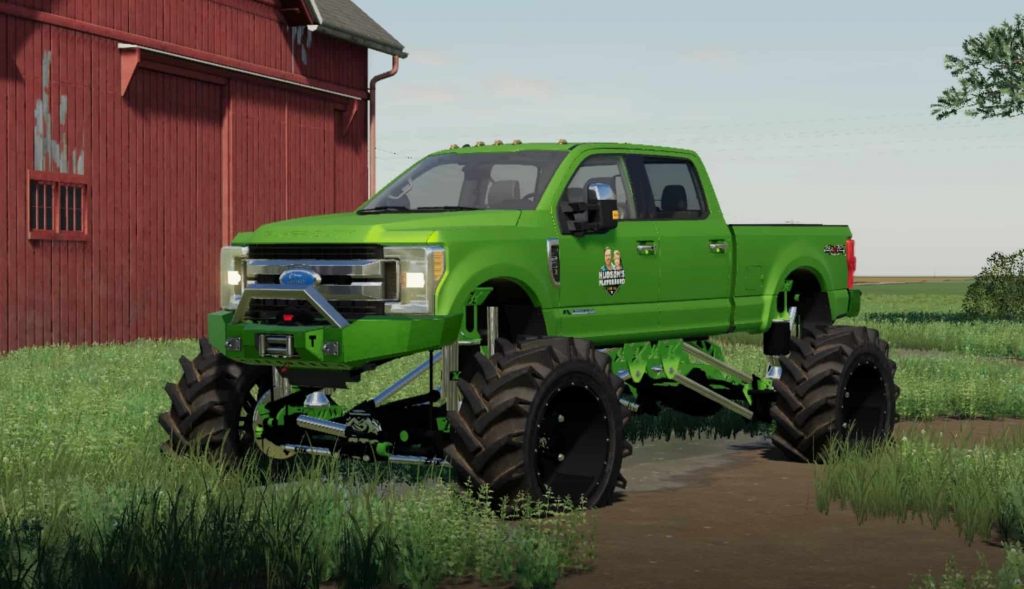 Ford F-250 Superduty Monster Truck v1.0 FS19 | Farming Simulator 19 Mod ...