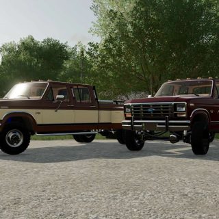 FS22 1986 Ford F350 v1.0.0.0 | FS22 Mod Download