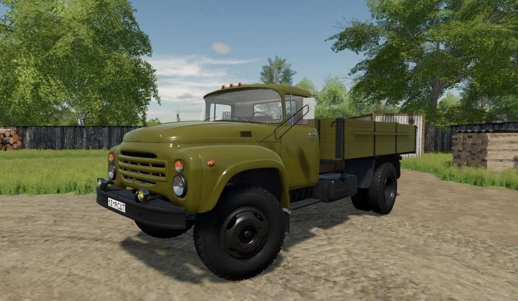 FS22 ZIL MMZ-554 v1.0.0.0 | FS22 Mod Download