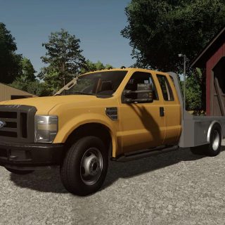 FS22 Ford F-350 Flatbed V1.0.0.0 | FS22 Mod Download