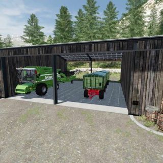 FS22 Solar Garage v1.0.0.0 | FS22 Mod Download